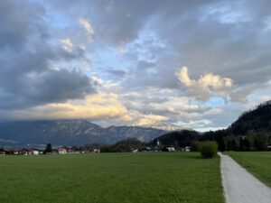 Abendstimmung in Oberaudorf