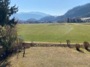 Ferienwohnung Panoramablick Blick Kaiser