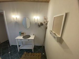 Ferienwohnung Panoramablick Flur Eingangsbereich